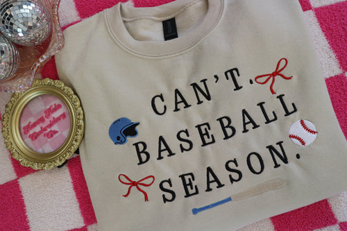 Baseball Season Sweatshirt