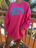SALTY honey crewneck