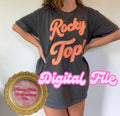 Rocky Top! Embroidery Design Digital Download