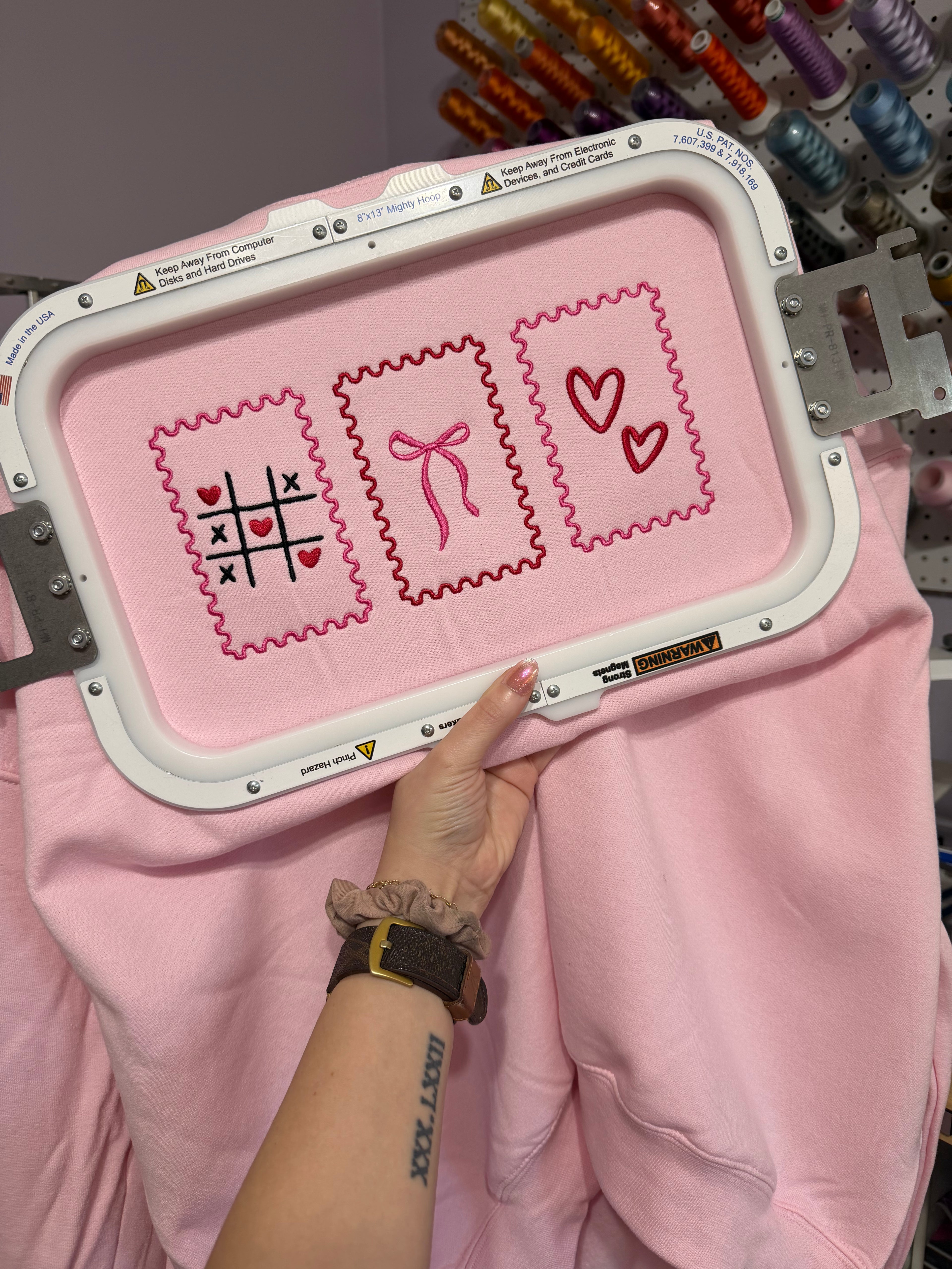 Stamped in Love Crewneck