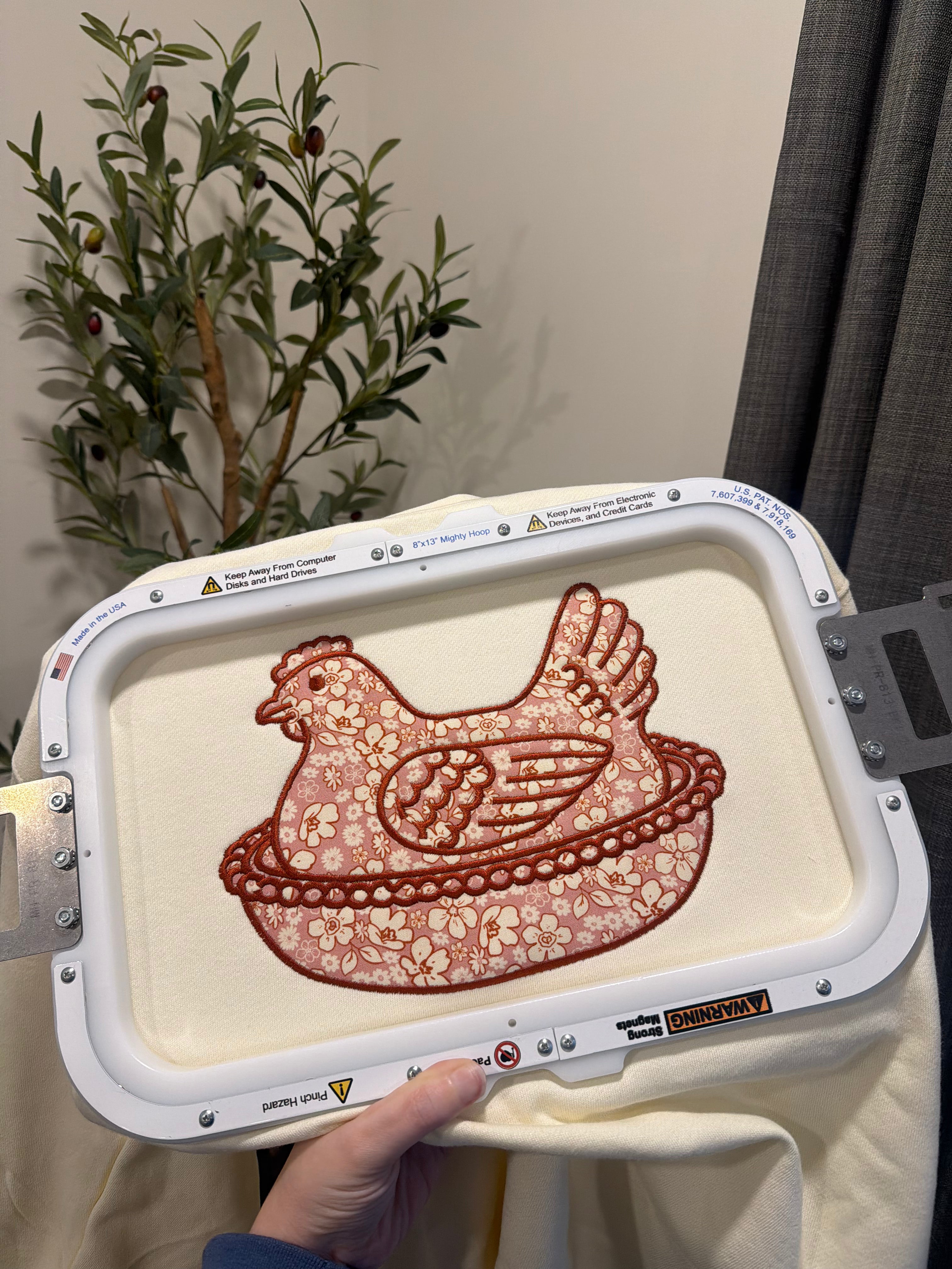 Hen on Nest Crewneck