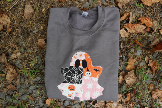 Quilted Ghostie Crewneck