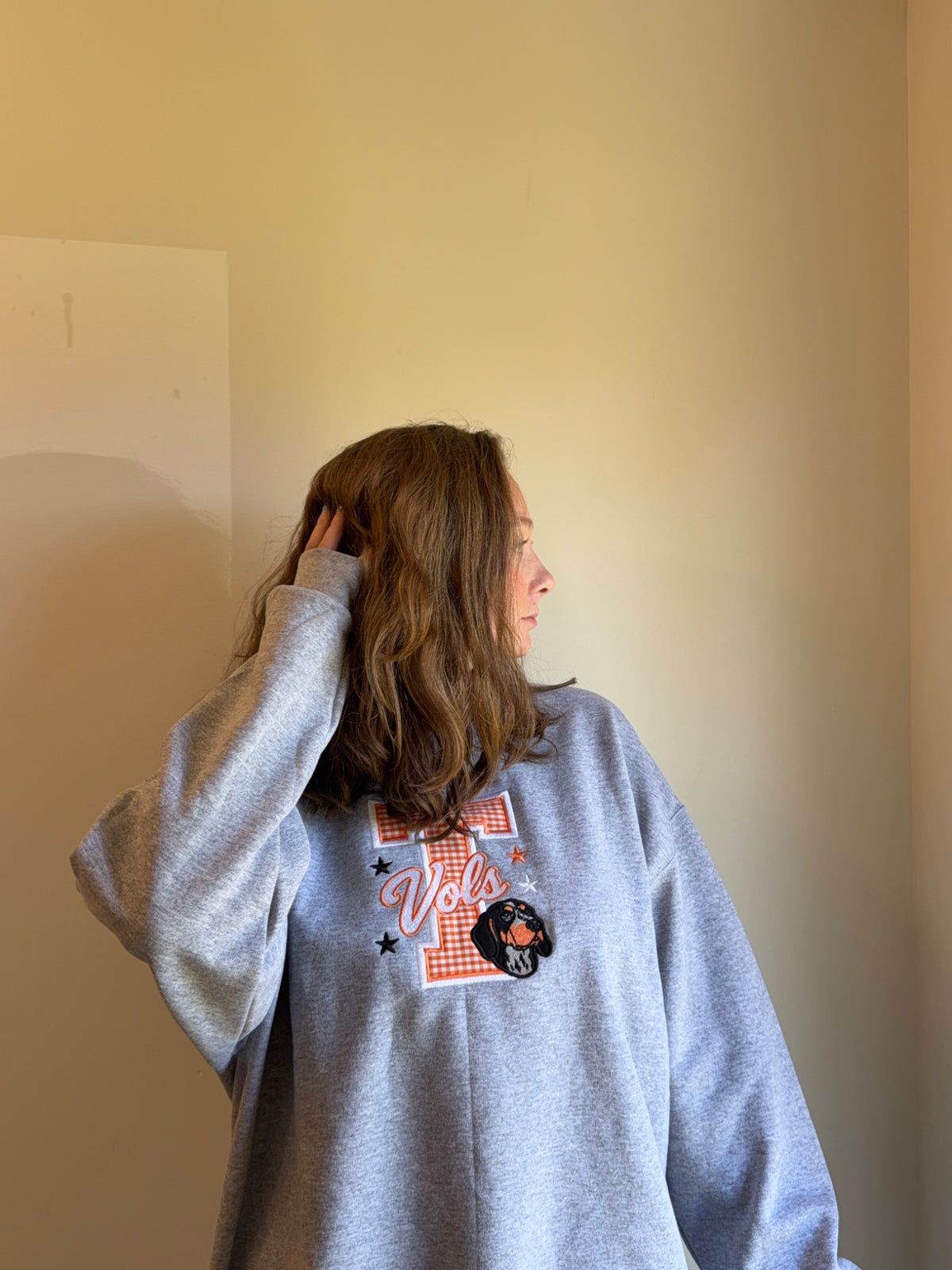 Embroidered Tennessee sweatshirt