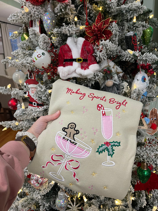Making Spirits Bright Crewneck